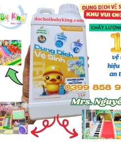 Dung dịch vệ sinh khu vui chơi