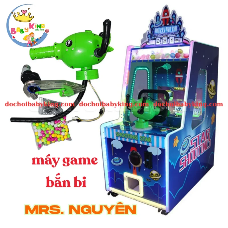 MÁY GAME BẮN BI KHU VUI CHƠI TRẺ EM