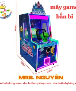 Kích thước máy bắn bi phù hợp làm máy game giải trí cho khu vui chơi trẻ em