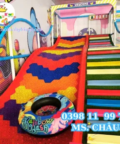 MÁNG TRƯỢT CẦU VỒNG KHU VUI CHƠI