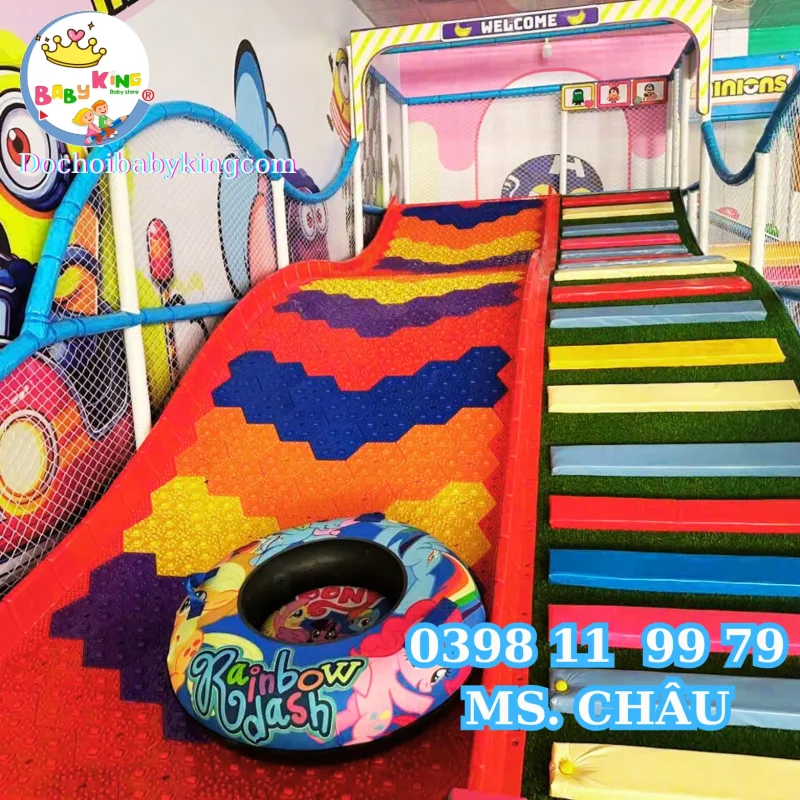 MÁNG TRƯỢT CẦU VỒNG KHU VUI CHƠI