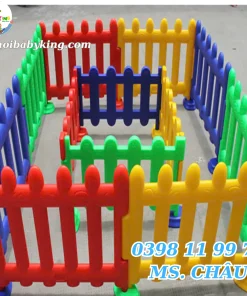 Hàng rào nhựa cho bé – Giải pháp an toàn, tiện lợi và sáng tạo