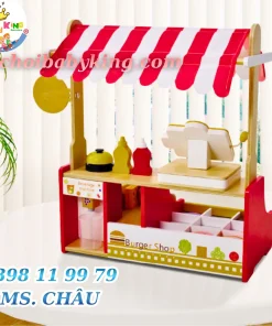 KỆ HƯỚNG NGHIỆP SIÊU THỊ - ĐỰNG TRÁI CÂY CHO KHU VUI CHƠI TRẺ EM