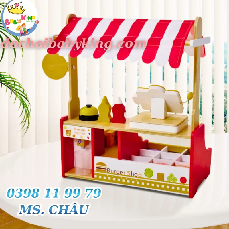 KỆ HƯỚNG NGHIỆP SIÊU THỊ - ĐỰNG TRÁI CÂY CHO KHU VUI CHƠI TRẺ EM 