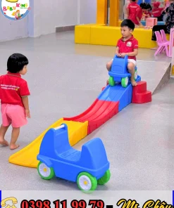  XE TRƯỢT ĐƯỜNG RAY CHO BÉ – TRÒ CHƠI THU HÚT NHẤT CHO KHU VUI CHƠI