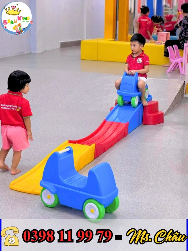  XE TRƯỢT ĐƯỜNG RAY CHO BÉ – TRÒ CHƠI THU HÚT NHẤT CHO KHU VUI CHƠI