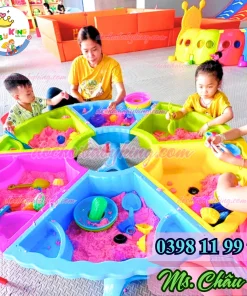 Bàn Cát Nặn – Đồ Chơi Sáng Tạo Siêu Hot 2026