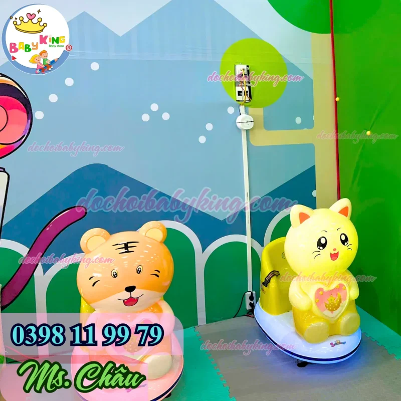 Thú Nhún Điện – Thiết Bị Khu Vui Chơi Hot Trend 2026