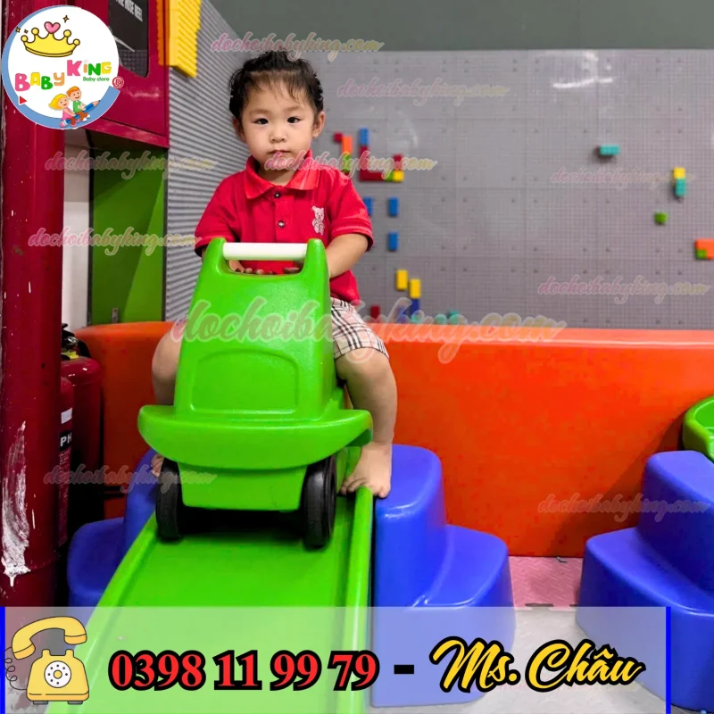  XE TRƯỢT ĐƯỜNG RAY CHO BÉ – TRÒ CHƠI THU HÚT NHẤT CHO KHU VUI CHƠI