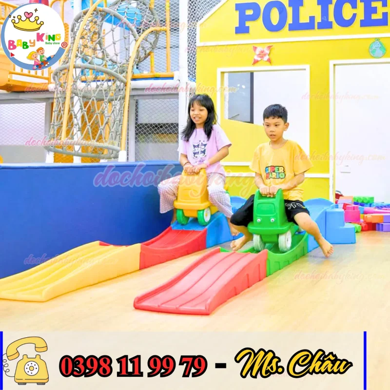  XE TRƯỢT ĐƯỜNG RAY CHO BÉ – TRÒ CHƠI THU HÚT NHẤT CHO KHU VUI CHƠI