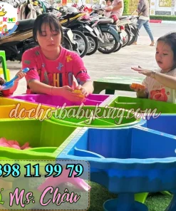 Bàn Cát Nặn – Đồ Chơi Sáng Tạo Siêu Hot 2026