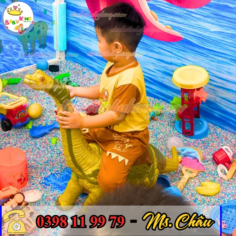ĐỒ CHƠI KHỦNG LONG CHO BÉ KHU VUI CHƠI  – THẾ GIỚI KHỦNG LONG SINH ĐỘNG 