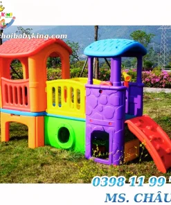 NHÀ TRƯỢT CỔ TÍCH – MÔ HÌNH KHU VUI CHƠI HOT NHẤT CHO TRẺ EM HIỆN NAY 