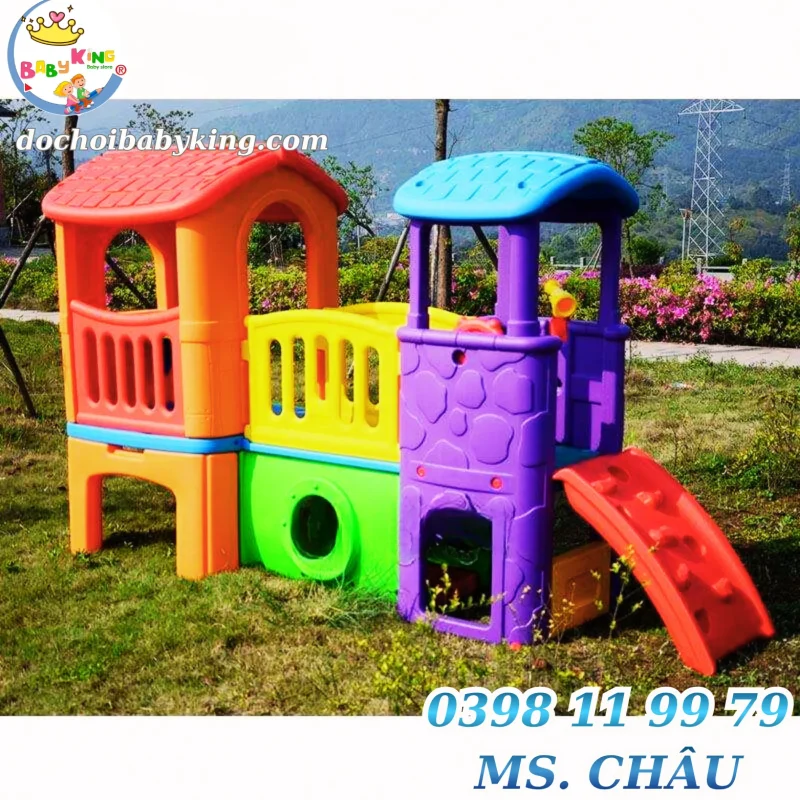 NHÀ TRƯỢT CỔ TÍCH – MÔ HÌNH KHU VUI CHƠI HOT NHẤT CHO TRẺ EM HIỆN NAY 