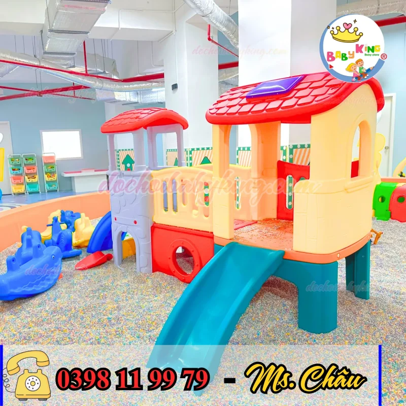 NHÀ TRƯỢT CỔ TÍCH – MÔ HÌNH KHU VUI CHƠI HOT NHẤT CHO TRẺ EM HIỆN NAY 