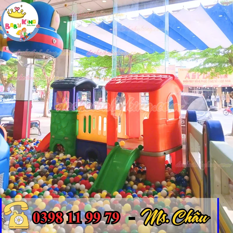 NHÀ TRƯỢT CỔ TÍCH – MÔ HÌNH KHU VUI CHƠI HOT NHẤT CHO TRẺ EM HIỆN NAY 