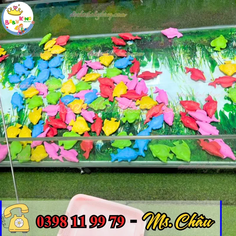 CÁ NHỰA HỒ CÂU CÁ – ĐỒ CHƠI HOT TREND GIÚP KHU VUI CHƠI HÚT KHÁCH MẠNH 