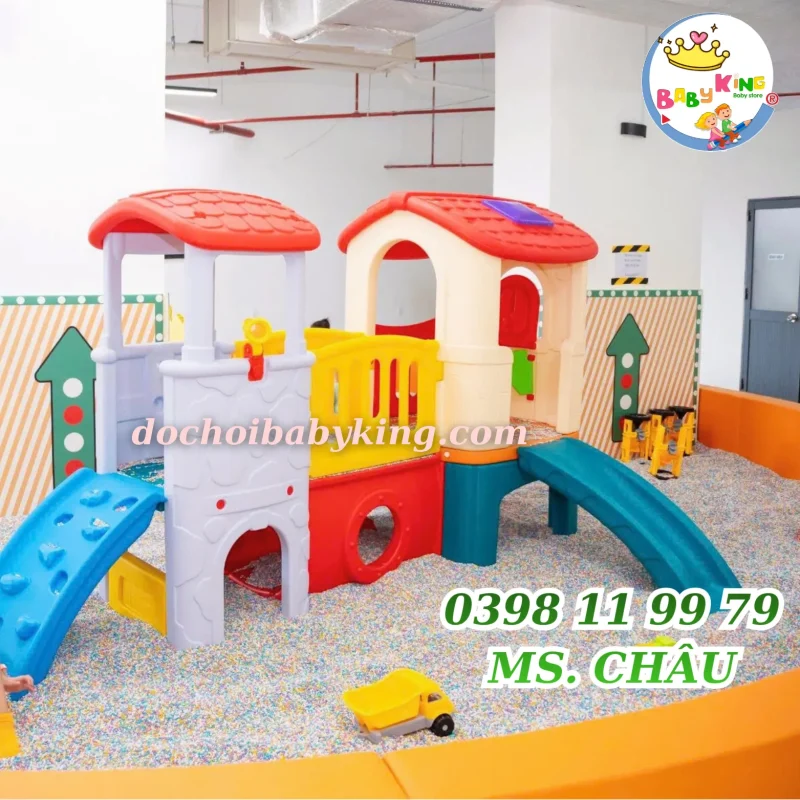 NHÀ TRƯỢT CỔ TÍCH – MÔ HÌNH KHU VUI CHƠI HOT NHẤT CHO TRẺ EM HIỆN NAY 
