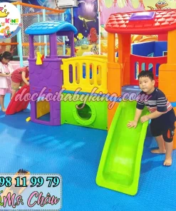 NHÀ TRƯỢT CỔ TÍCH – MÔ HÌNH KHU VUI CHƠI HOT NHẤT CHO TRẺ EM HIỆN NAY 