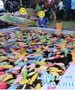 CÁ NHỰA HỒ CÂU CÁ – ĐỒ CHƠI HOT TREND GIÚP KHU VUI CHƠI HÚT KHÁCH MẠNH