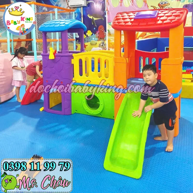 NHÀ TRƯỢT CỔ TÍCH – MÔ HÌNH KHU VUI CHƠI HOT NHẤT CHO TRẺ EM HIỆN NAY 