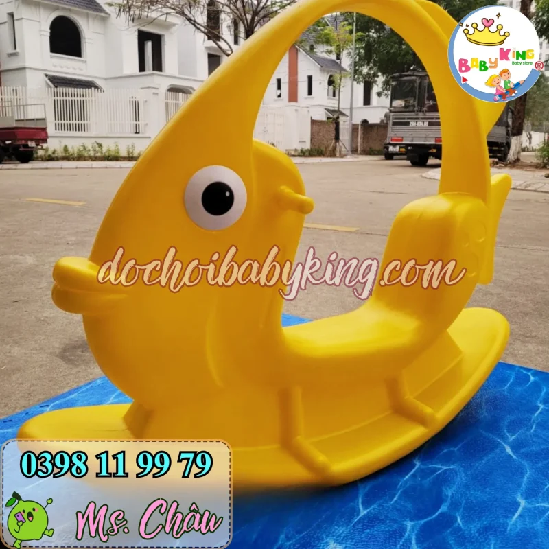 BẬP BÊNH CÁ VÒNG – ĐỒ CHƠI VẬN ĐỘNG HOT TREND CHO KHU VUI CHƠI TRẺ EM