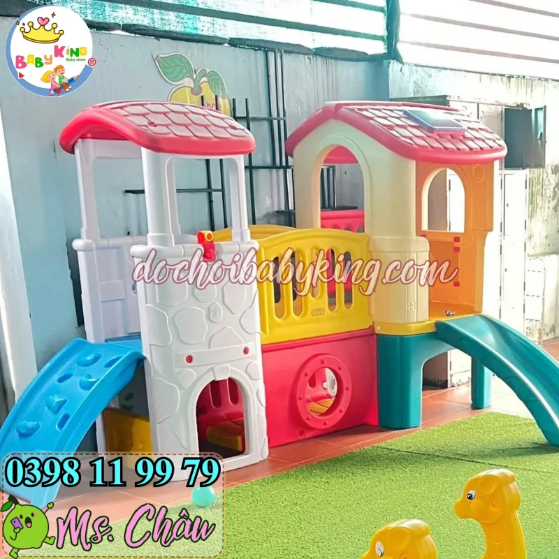 NHÀ TRƯỢT CỔ TÍCH – MÔ HÌNH KHU VUI CHƠI HOT NHẤT CHO TRẺ EM HIỆN NAY 